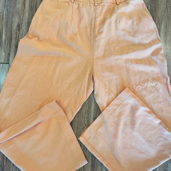 Farm Rio Peach Low Waisted Pants Size XL - Picture 4 of 7